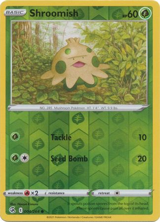 Fusion Strike - 004/264 - Shroomish - Reverse Holo