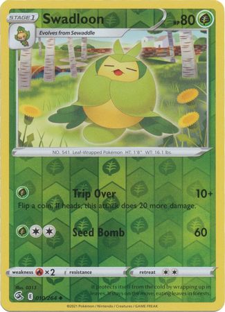 Fusion Strike - 010/264 - Swadloon - Reverse Holo