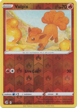 Fusion Strike - 028/264 - Vulpix - Reverse Holo