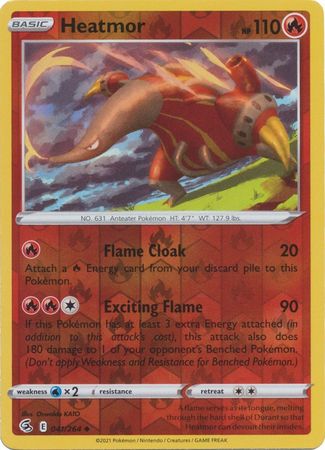 Fusion Strike - 041/264 - Heatmor - Reverse Holo