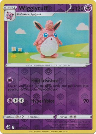Fusion Strike - 111/264 - Wigglytuff - Reverse Holo