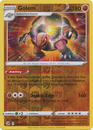 Fusion Strike - 137/264 - Golem - Reverse Holo