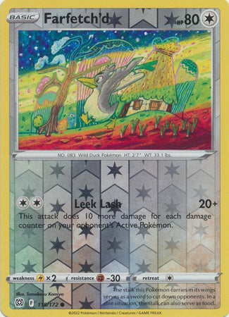 Brilliant Stars - 115/172 - Farfetch'd - Reverse Holo