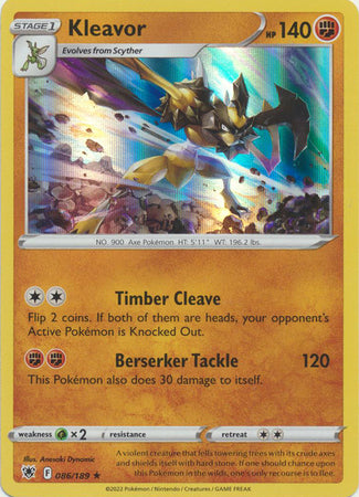 Astral Radiance - 086/189 - Kleavor - Holo