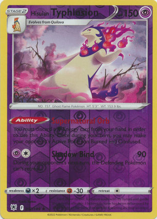 Astral Radiance - 052/189 - Hisuian Typhlosion - Reverse Holo