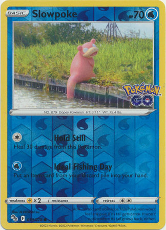 Pokémon GO - 019/078 - Slowpoke - Reverse Holo