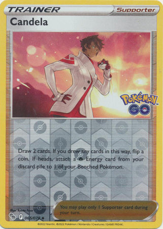Pokémon GO - 065/078 - Candela - Reverse Holo