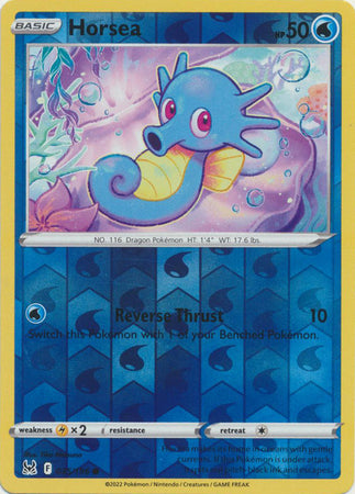 Lost Origin - 035/196 - Horsea - Reverse Holo