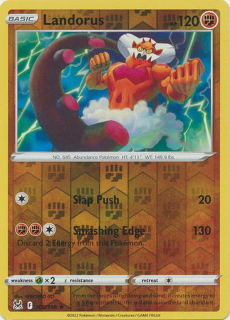 Lost Origin - 105/196 - Landorus - Reverse Holo