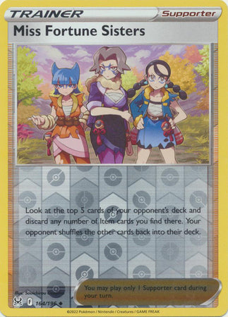Lost Origin - 164/196 - Miss Fortune Sisters - Reverse Holo