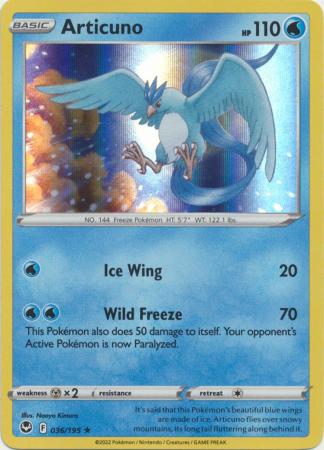 Silver Tempest - 036/195 - Articuno - Holo