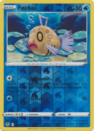 Silver Tempest - 039/195 - Feebas - Reverse Holo