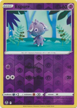 Silver Tempest - 081/195 - Espurr - Reverse Holo