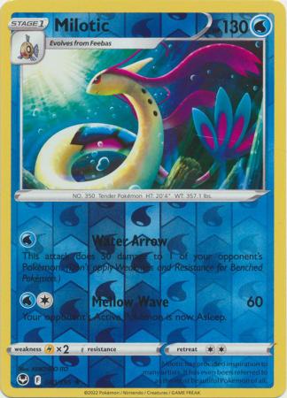 Silver Tempest - 040/195 - Milotic - Reverse Holo