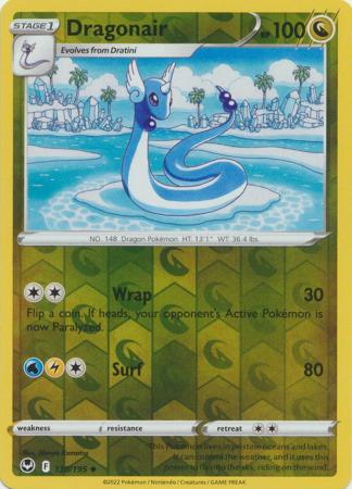 Silver Tempest - 130/195 - Dragonair - Reverse Holo