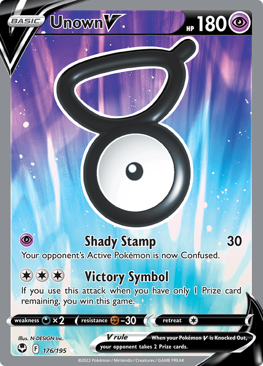 Silver Tempest - 176/195 - Unown V