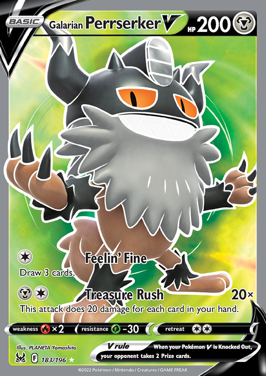 Lost Origin - 183/196 - Galarian Perrserker V