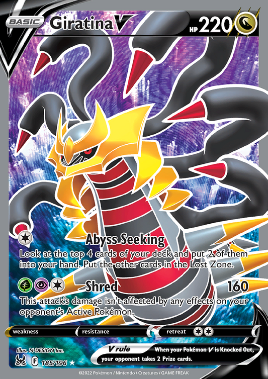 Lost Origin - 185/196 - Giratina V
