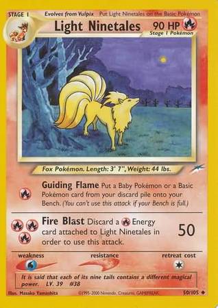 Neo Destiny - 050/105 - Light Ninetales