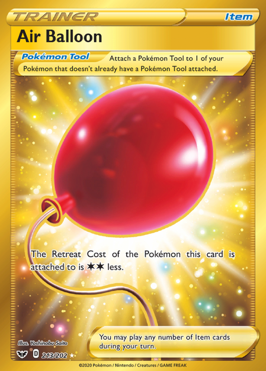 Sword & Shield - 213/202 - Air Balloon (Gold)
