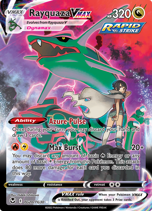 Silver Tempest - TG20 - Rayquaza VMAX