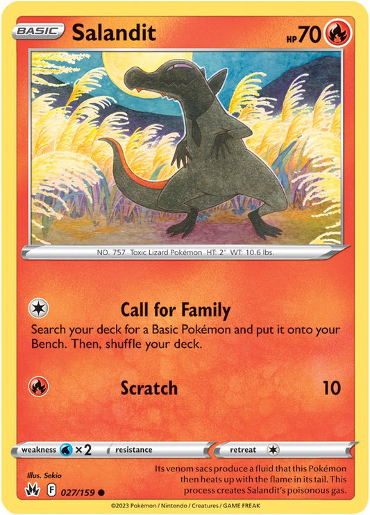 Crown Zenith - 027/159 - Salandit