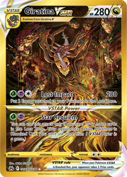 Crown Zenith - GG69 - Giratina VSTAR (Gold)