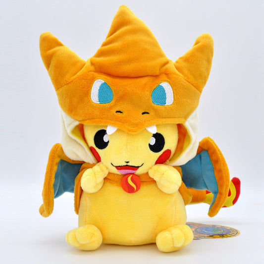 Pikachu Plush Toy with Charizard Cape - 23cm