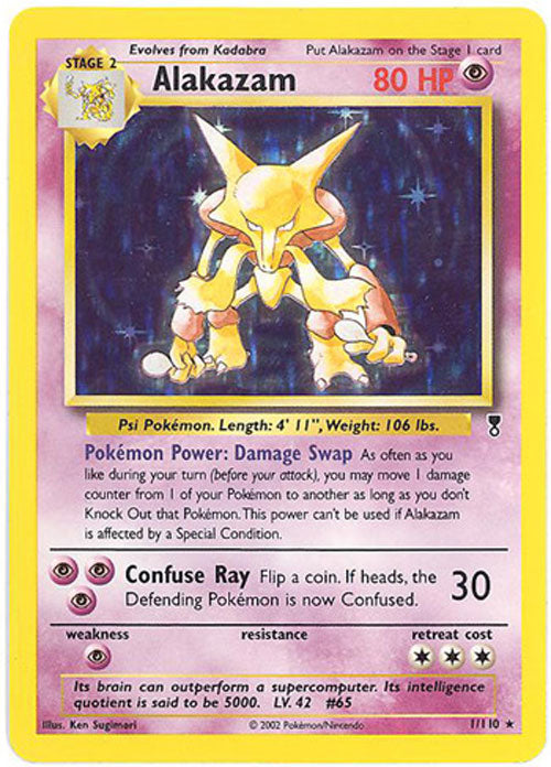Legendary Collection - 001/110 - Alakazam - Holo