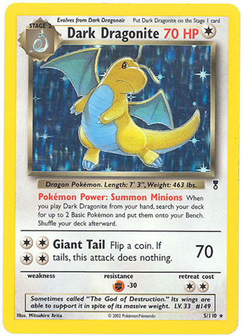 Legendary Collection - 005/110 - Dark Dragonite - Holo