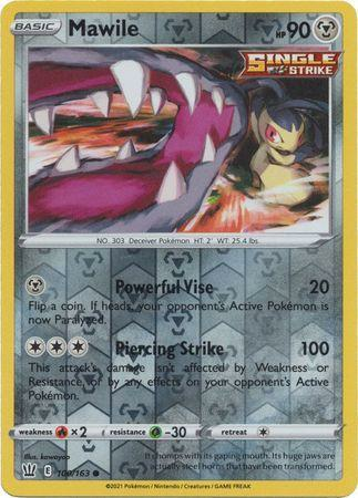 Battle Styles - 100/163 - Mawile - Reverse Holo