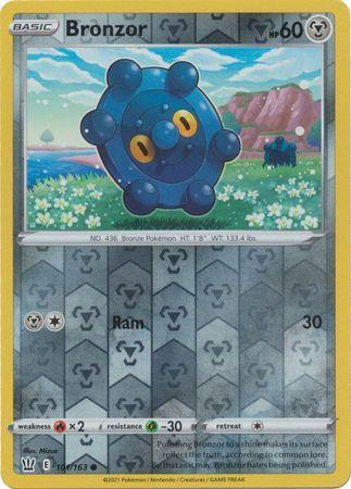 Battle Styles - 101/163 - Bronzor - Reverse Holo