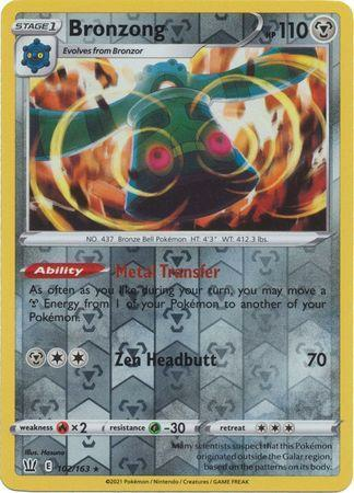 Battle Styles - 102/163 - Bronzong - Reverse Holo