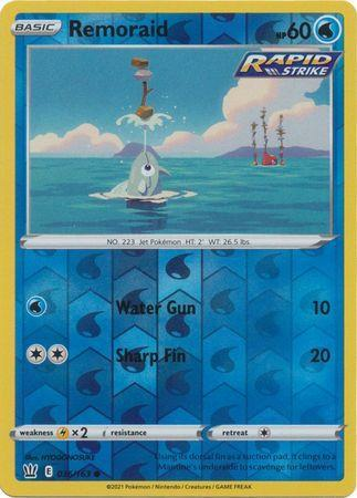 Battle Styles - 036/163 - Remoraid - Reverse Holo