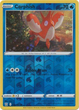 Battle Styles - 038/163 - Corphish - Reverse Holo