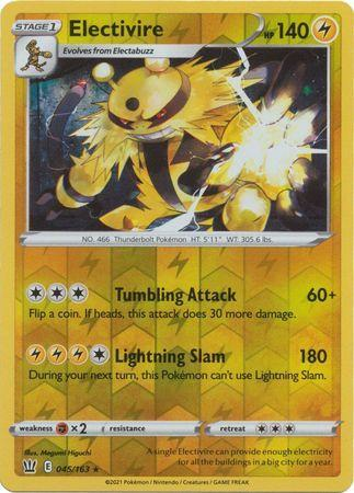 Battle Styles - 045/163 - Electivire - Reverse Holo
