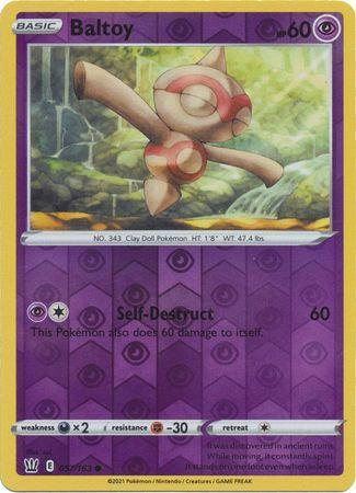 Battle Styles - 057/163 - Baltoy - Reverse Holo