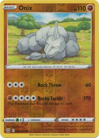 Battle Styles - 068/163 - Onix - Reverse Holo