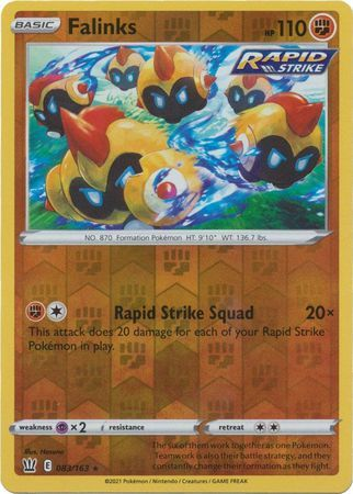 Battle Styles - 083/163 - Falinks - Reverse Holo