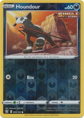 Battle Styles - 095/163 - Houndour - Reverse Holo