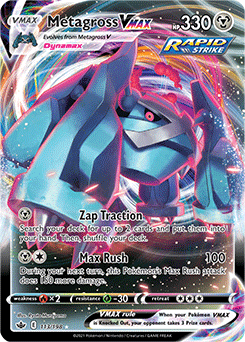 Chilling Reign - 113/198 - Metagross VMAX