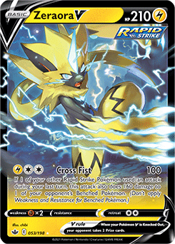 Chilling Reign - 053/198 - Zeraora V