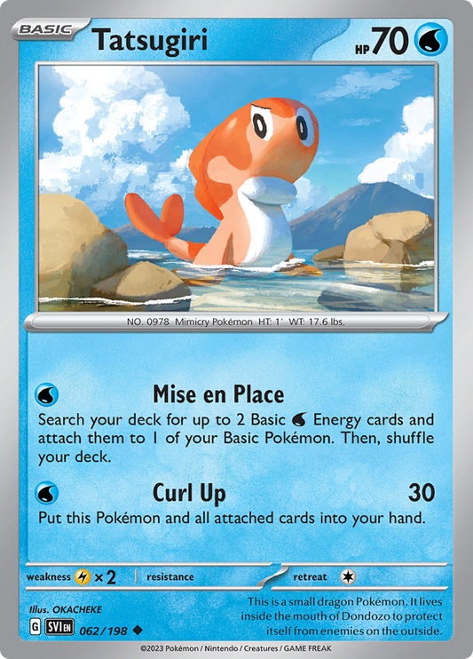 Scarlet & Violet - 062/198 - Tatsugiri