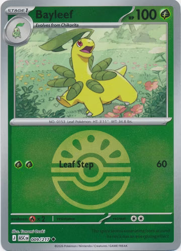 Ascended Heroes - 009/217 - Bayleef - Ball Reverse Holo