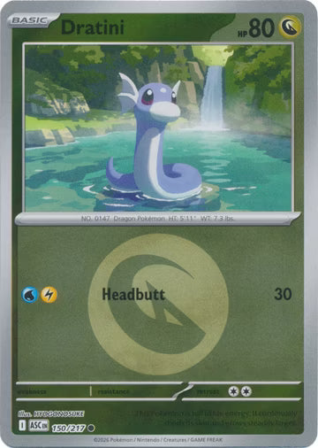 Ascended Heroes - 150/217 - Dratini - Energy Reverse Holo