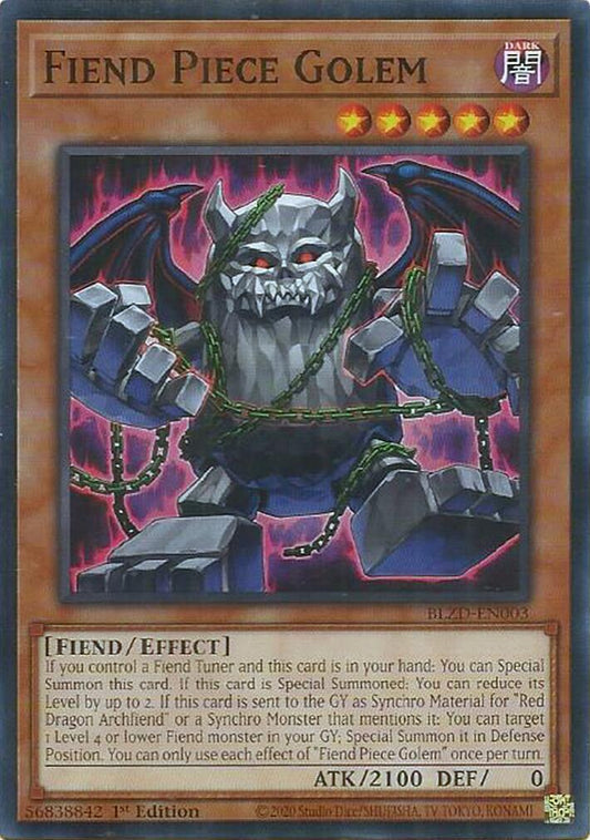 BLZD-EN003 - Fiend Piece Golem