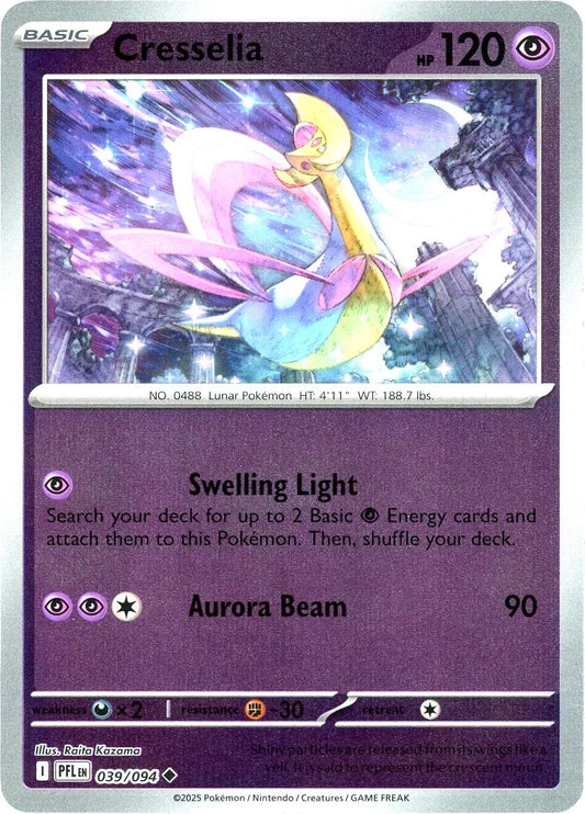 Phantasmal Flames - 039/094 - Cresselia - Reverse Holo