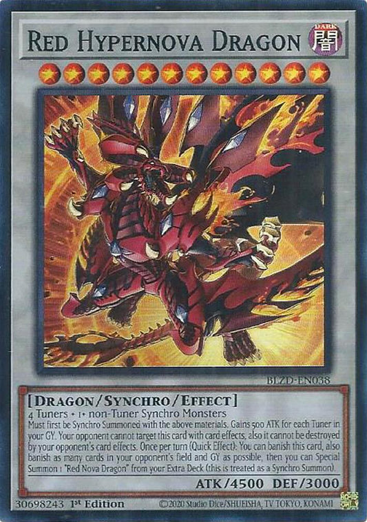 BLZD-EN038 - Red Hypernova Dragon