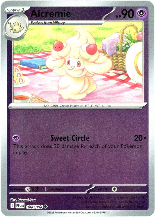 Phantasmal Flames - 044/094 - Alcremie - Reverse Holo