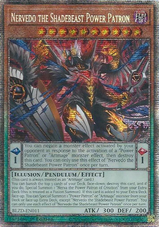 BLZD-EN011 - Nervedo the Shadebeast Power Patron